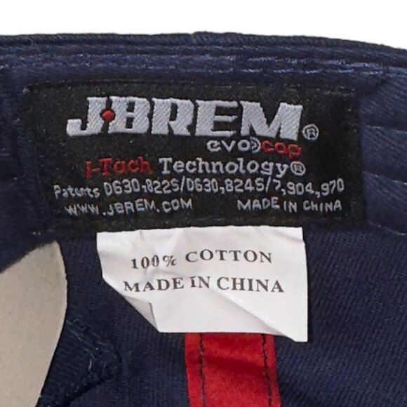 JBrem Atlanta Braves Sunglass Brim Strap Back Baseball Hat Adjustable OS - Picture 9 of 9